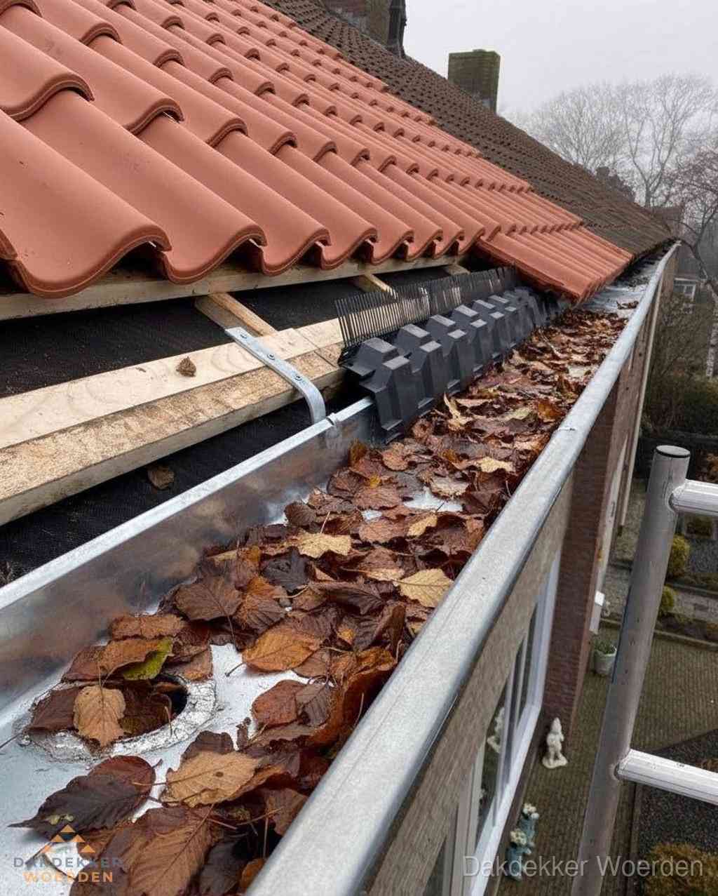 Plat dak bedrijfspand met bitumen dakbedekking en lichtkoepels in Woerden Plat dak bedrijfspand met bitumen dakbedekking en lichtkoepels in Woerden