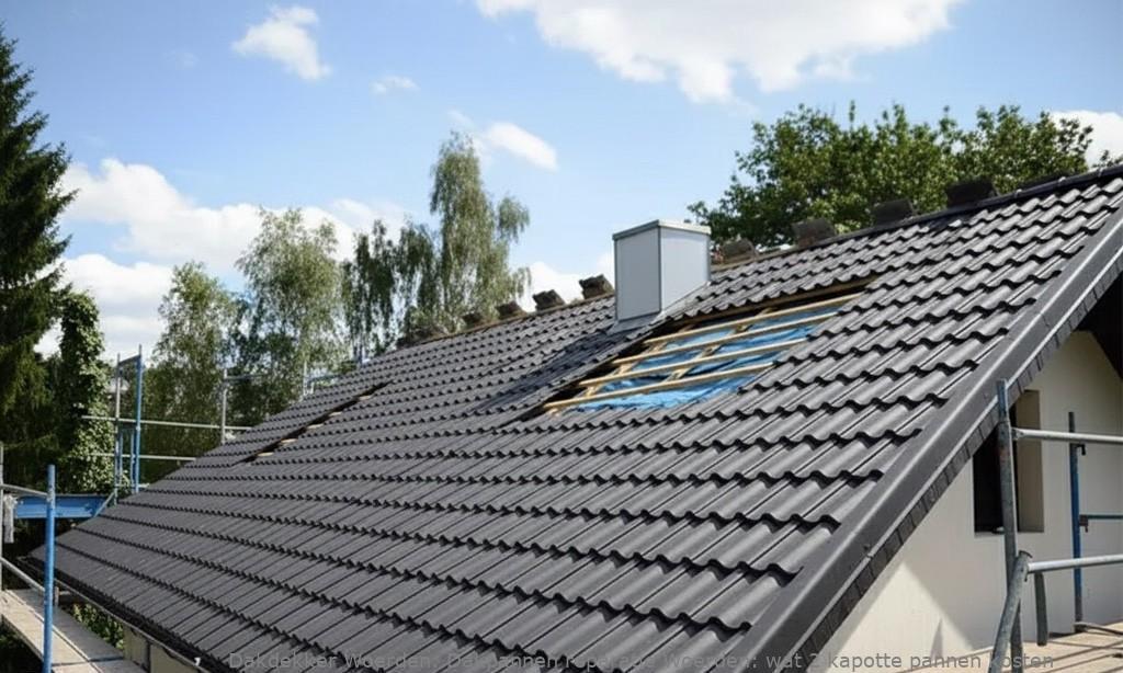 Dakpannen reparatie Woerden: wat 2 kapotte pannen kosten