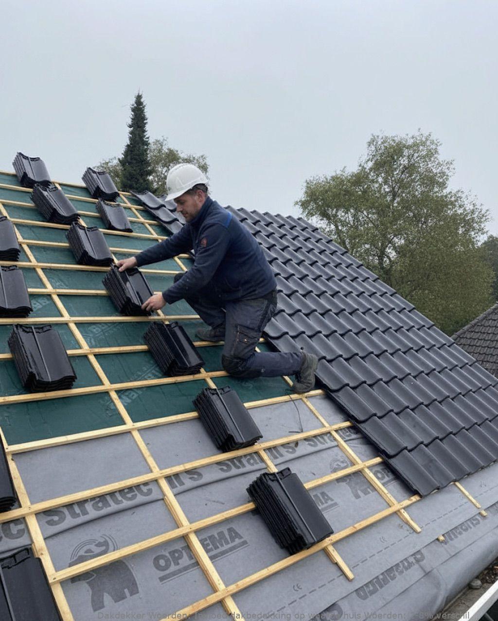 Invloed dakbedekking op waarde huis Woerden: 2-8% verschil