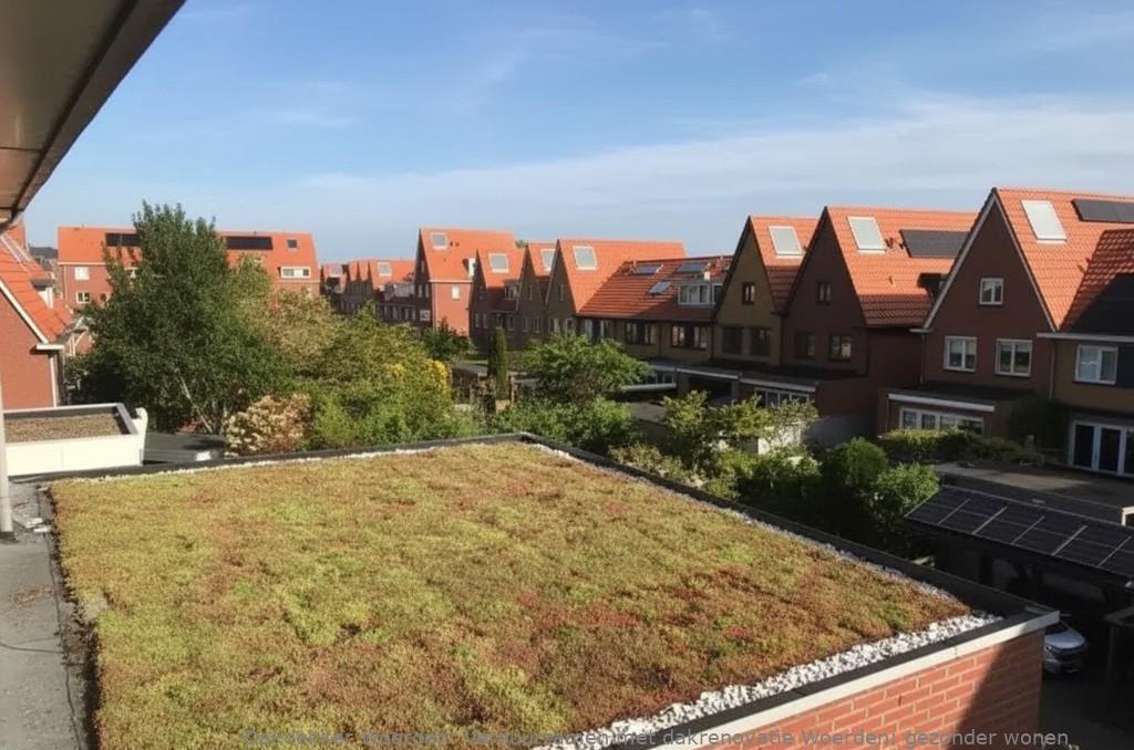 Verduurzamen met dakrenovatie Woerden: gezonder wonen